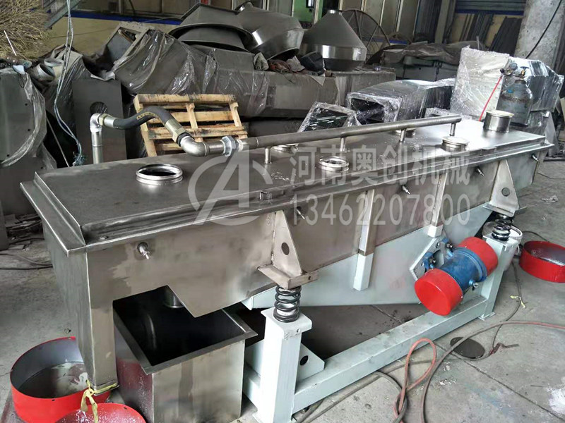 活性炭振動篩如何做好密封解決堵網漏料問題