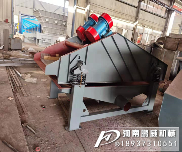 振動脫水篩工作原理以及外形結構圖紙